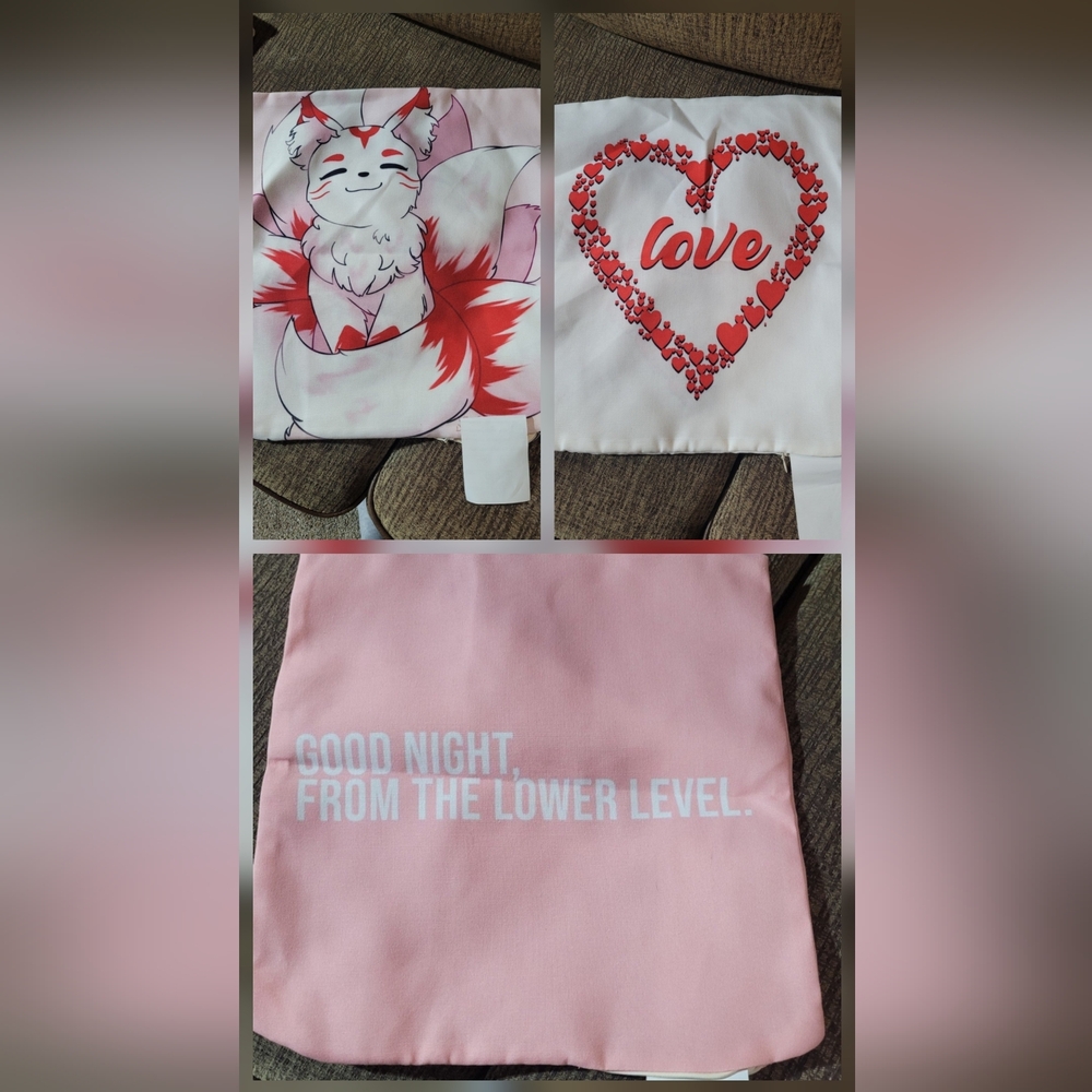 Valentines Day Set Of 3 Heart Design Love Pillow Covers